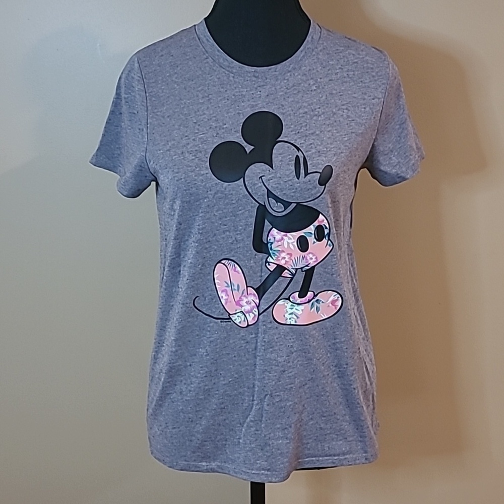 ABERCROMBIE KIDS Short Sleeve T-shirt With Mickey Mouse Decal